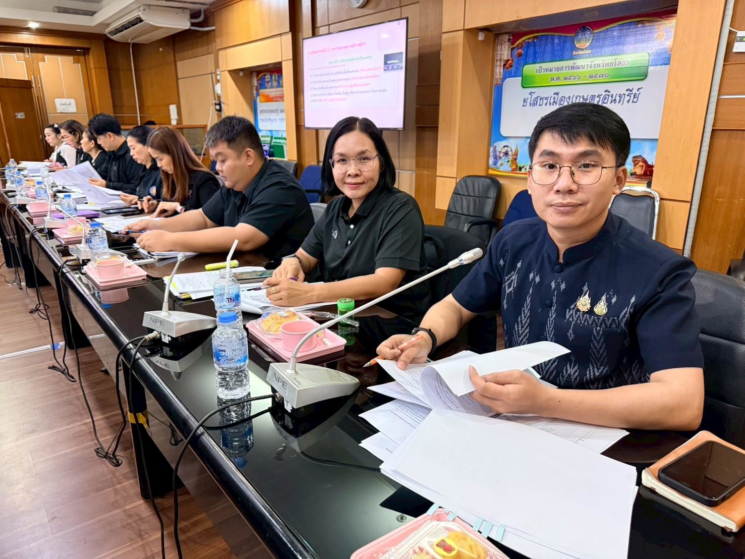 title - ส.ป.ก.ยโสธร ร่วมประชุมหารือการติดตามผลการดำเนินงาน โครงการตามแผนการตรวจราชการของผู้ตรวจราชการ กระทรวงเกษตรและสหกรณ์